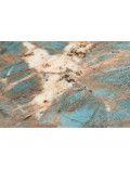 Стол обеденный круглый голубой искусственный мрамор Venice Blue 33FS-21004STOL/OB в интернет-магазине зеркальной мастерской ЗЕРКАЛА-М фото 3 